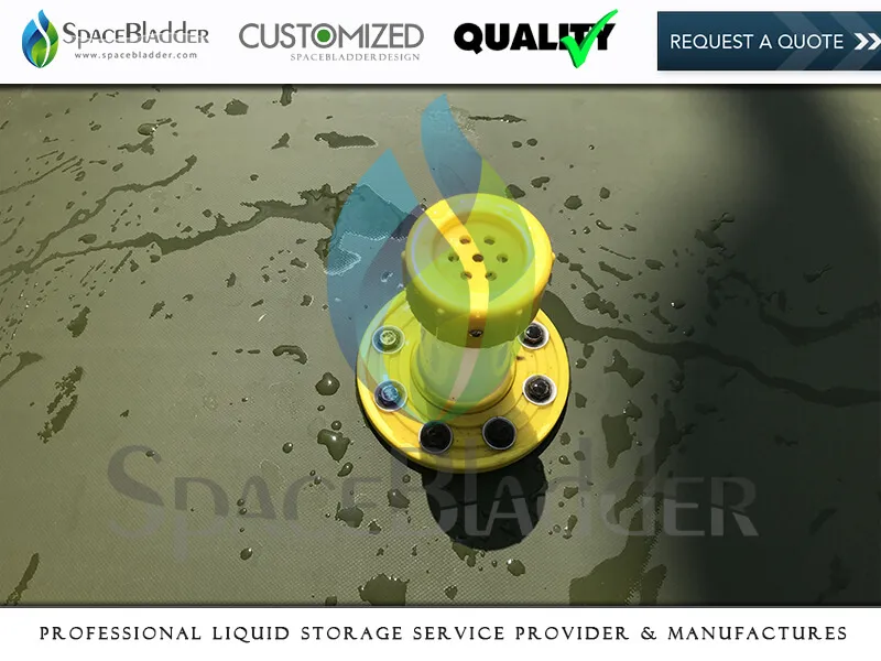 500L TPU Army Green Color Pillow Drinking Water Bladder Tank For Emergency Rescue