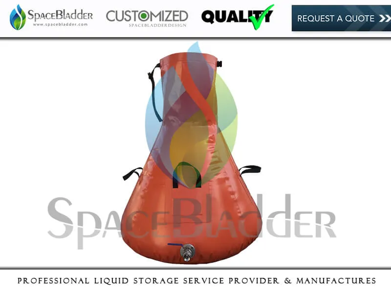 Customized Onion Shape Water Bladder Tank for Forest Fire Prevention