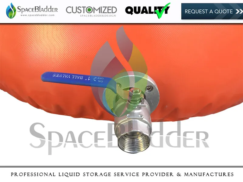Customized Onion Shape Water Bladder Tank for Forest Fire Prevention