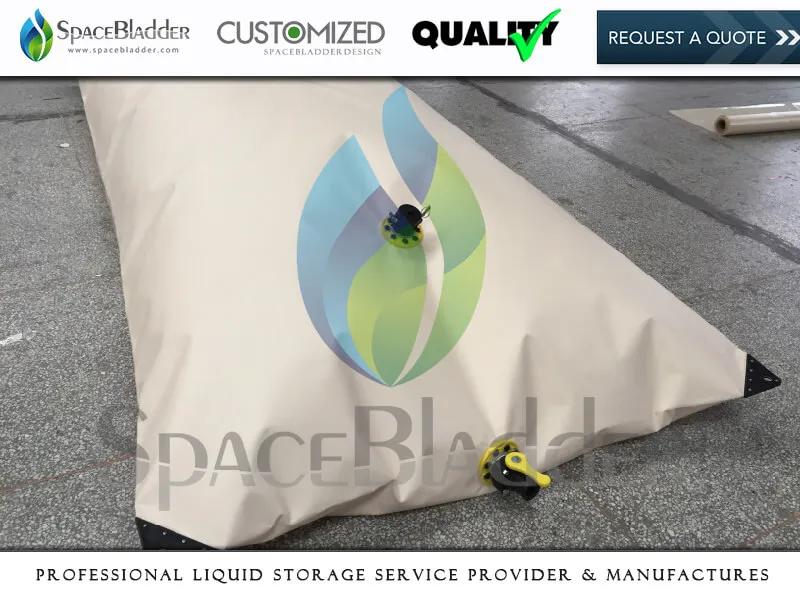 2000 Litre Collapsible Residential Water Bladders Water Storage Tanks 