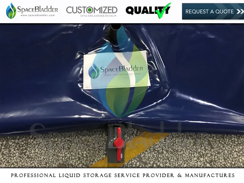 2000 Litre Collapsible Residential Water Bladders Water Storage Tanks 