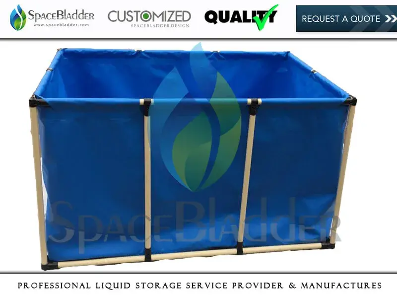 Small Size PVC TPU Galvanized Frame Support Water Tanks With Multi-purpose