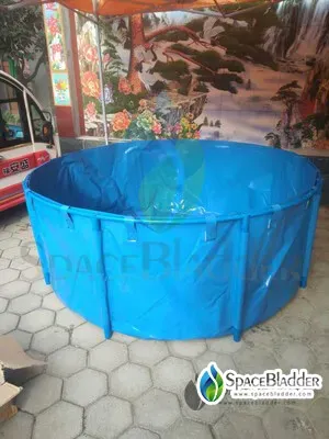 2500L 2*0.8M Frame Support Tank - customer case image 1