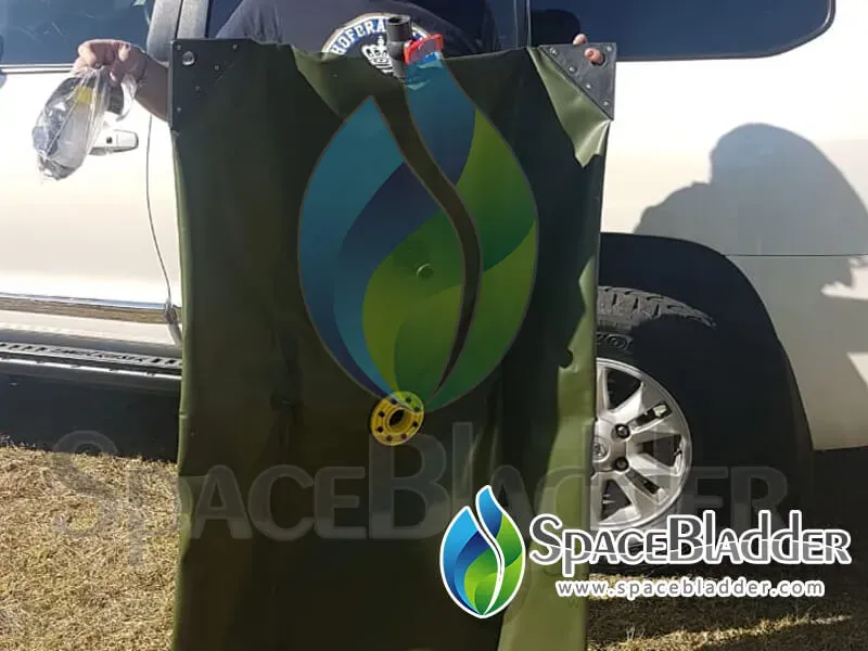 200L Pillow Water Bladder Tank For Camping - customer case image 1