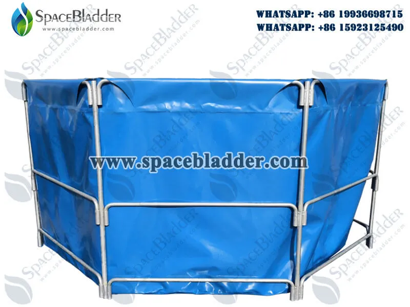 Collapsible Commercial  Circular Aquaculture Tanks 