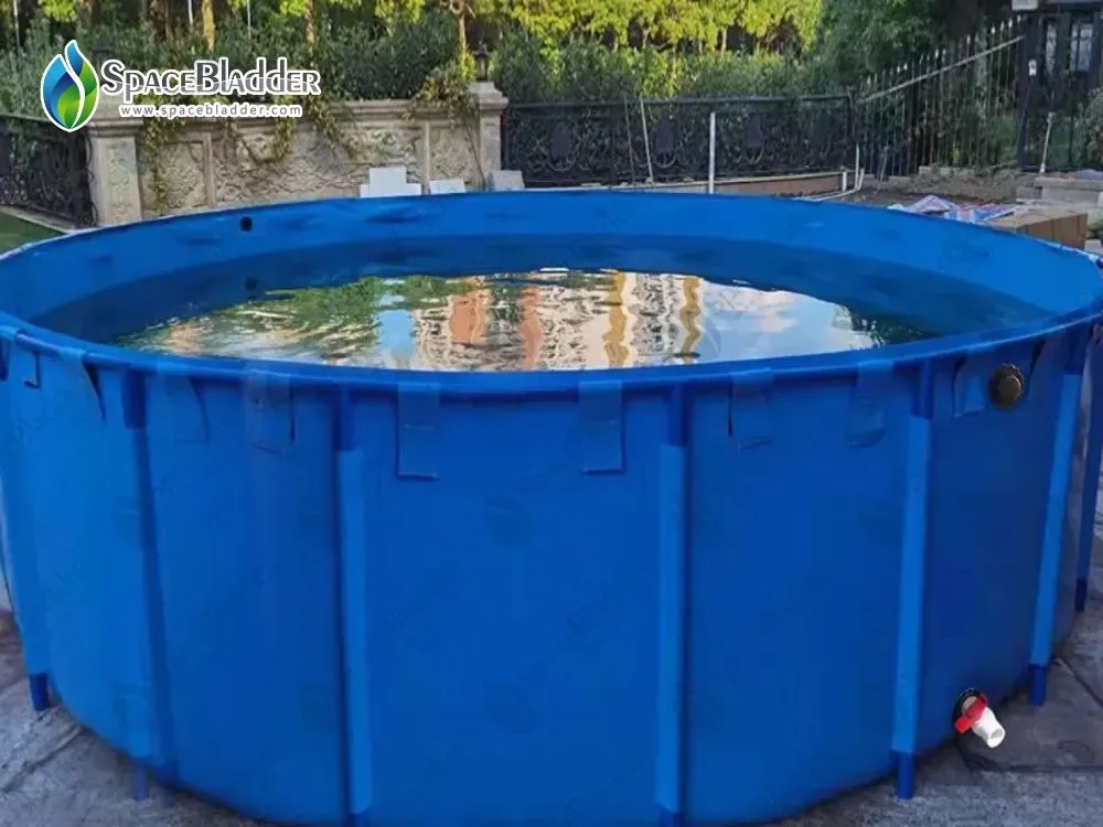 700L 1.2m*0.6m Indoor Plastic Fish Breeding Tank for Aquaculture - customer case image 3