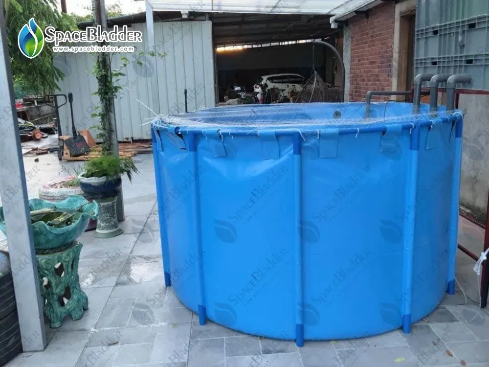5000L 2.6*0.95m Fish Cultivation Aquaculture Tanks for Fish Growing - customer case image 1