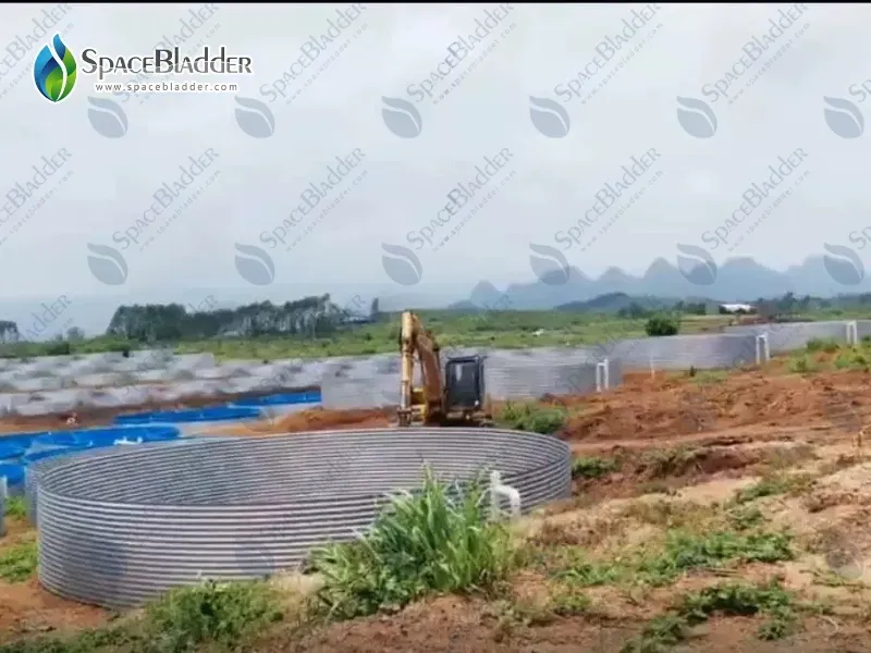 Customized Fish Farming Tank From Clients Feedback - customer case image 2